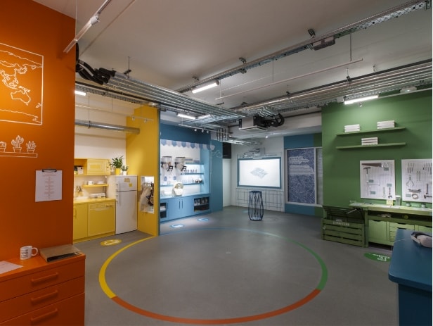 Visite de lieu aménagé pour aider à la compréhension et à la découverte